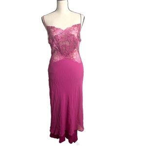 Victoria's Secret Pink Lace Slip Dress